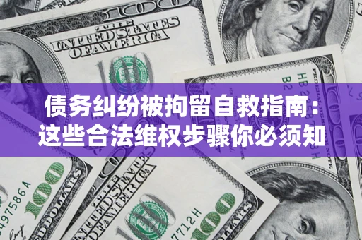 武汉债务纠纷被拘留自救指南：这些合法维权步骤你必须知道！