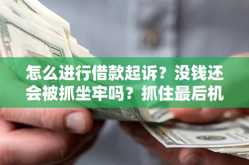 武汉怎么进行借款起诉？没钱还会被抓坐牢吗？抓住最后机会！