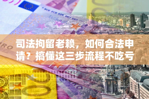 武汉司法拘留老赖，如何合法申请？搞懂这三步流程不吃亏！