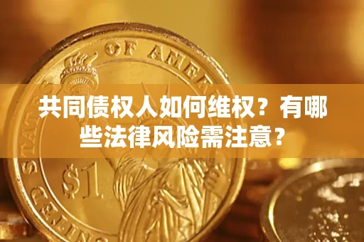 武汉共同债权人如何维权？有哪些法律风险需注意？