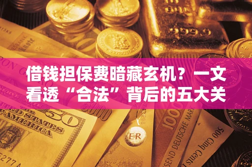 武汉借钱担保费暗藏玄机？一文看透“合法”背后的五大关键陷阱