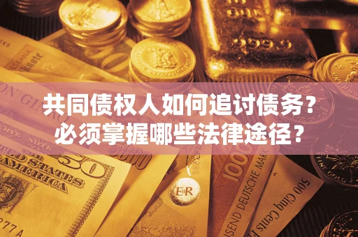 武汉共同债权人如何追讨债务？必须掌握哪些法律途径？