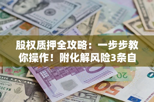 武汉股权质押全攻略：一步步教你操作！附化解风险3条自救法则