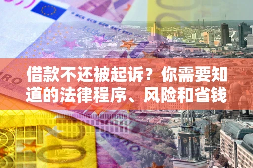 武汉借款不还被起诉？你需要知道的法律程序、风险和省钱技巧