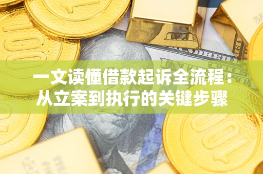 武汉一文读懂借款起诉全流程：从立案到执行的关键步骤