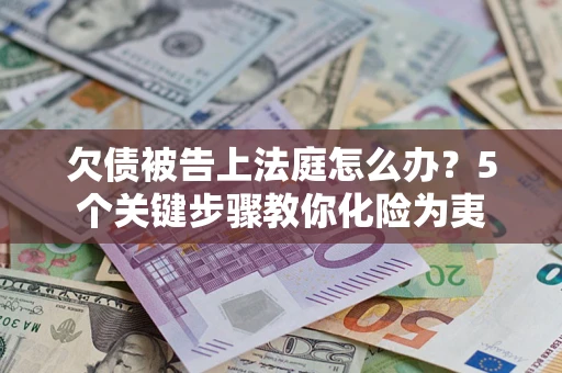武汉欠债被告上法庭怎么办？5个关键步骤教你化险为夷